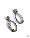 Paparazzi "Eclectic Elevation" Multi Post Earrings Paparazzi Jewelry
