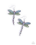 Paparazzi "Hey, I Heard You Were A Wild One" Green Earrings Paparazzi Jewelry