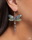 Paparazzi "Hey, I Heard You Were A Wild One" Green Earrings Paparazzi Jewelry