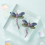 Paparazzi "Hey, I Heard You Were A Wild One" Green Earrings Paparazzi Jewelry