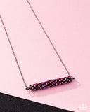 Paparazzi "Timelessly Twinkling" Red Necklace & Earring Set Paparazzi Jewelry