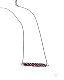 Paparazzi "Timelessly Twinkling" Red Necklace & Earring Set Paparazzi Jewelry