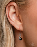 Paparazzi "Roadside Romance" Black Necklace & Earring Set Paparazzi Jewelry