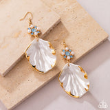 Paparazzi "Coastal Candidate" Blue Earrings Paparazzi Jewelry