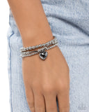 Paparazzi "Engaged Explorer" Black Bracelet Paparazzi Jewelry