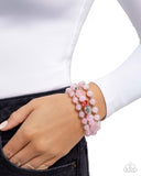 Paparazzi "Breathtaking Beat" Pink Bracelet Paparazzi Jewelry