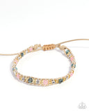 Paparazzi "Mesmerizing Motif" Pink Bracelet Paparazzi Jewelry