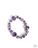 Paparazzi "Translucid Taste" Purple Bracelet Paparazzi Jewelry