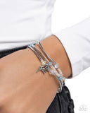 Paparazzi "Generational Glitz" Blue Bracelet Paparazzi Jewelry