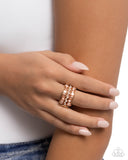 Paparazzi "Preppy Pearls" Gold Ring Paparazzi Jewelry