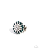 Paparazzi "Gallery Glitz" Green Ring Paparazzi Jewelry