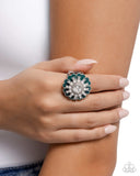 Paparazzi "Gallery Glitz" Green Ring Paparazzi Jewelry