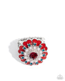 Paparazzi "Gallery Glitz" Red Ring Paparazzi Jewelry