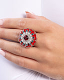 Paparazzi "Gallery Glitz" Red Ring Paparazzi Jewelry