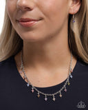 Paparazzi "Decadent Diamonds" Multi Necklace & Earring Set Paparazzi Jewelry