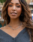 Paparazzi "Decadent Diamonds" Multi Necklace & Earring Set Paparazzi Jewelry