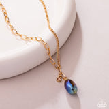 Paparazzi "Polished Passage" Brown Necklace & Earring Set Paparazzi Jewelry