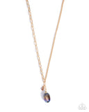 Paparazzi "Polished Passage" Brown Necklace & Earring Set Paparazzi Jewelry