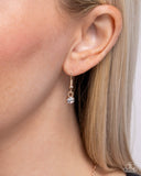 Paparazzi "Refined Rule" Rose Gold Necklace & Earring Set Paparazzi Jewelry