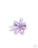 Paparazzi "Floral Feasibility" Purple Ring Paparazzi Jewelry