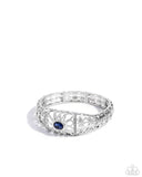 Paparazzi "Cultured Creation" Blue Bracelet Paparazzi Jewelry