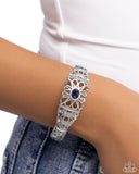 Paparazzi "Cultured Creation" Blue Bracelet Paparazzi Jewelry