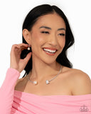 Paparazzi "Euphoric Elegance" Multi Choker Necklace & Earring Set Paparazzi Jewelry