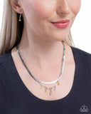 Paparazzi "Suave Shimmy" Yellow Necklace & Earring Set Paparazzi Jewelry