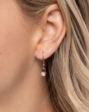 Paparazzi "Flight Test" Copper Necklace & Earring Set Paparazzi Jewelry