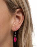 Paparazzi "Colorful Citation" Pink Necklace & Earring Set Paparazzi Jewelry