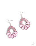 Paparazzi "Mesmerizing Moment" Pink Earrings Paparazzi Jewelry