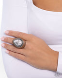 Paparazzi "Santa Fe Stance" Silver Ring Paparazzi Jewelry