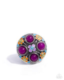 Paparazzi "Boho Blueprint" Purple Ring Paparazzi Jewelry