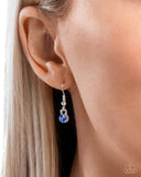 Paparazzi "Pure Pearls" Blue Necklace & Earring Set Paparazzi Jewelry