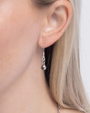 Paparazzi "Opulent Owl" Silver Necklace & Earring Set Paparazzi Jewelry