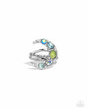 Paparazzi "Lunar Leader" Green Ring Paparazzi Jewelry