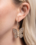 Paparazzi "Butterfly Boundaryo" Gold Post Earrings Paparazzi Jewelry