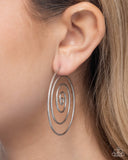 Paparazzi "Seize the Spiral" Silver Post Earrings Paparazzi Jewelry