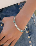 Paparazzi "Badlands Begining" Blue Fashion Fix Bracelet Paparazzi Jewelry