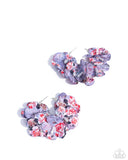 Paparazzi "Whimsical Walk" Purple Post Earrings Paparazzi Jewelry