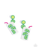 Paparazzi "Lavish Limes" Green Post Earrings Paparazzi Jewelry