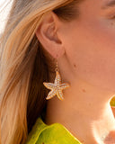 Paparazzi "Starfish Spectacle" Gold Earrings Paparazzi Jewelry