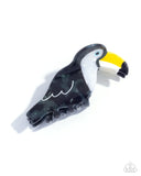 Paparazzi "Toucan Theme" Black Hair Clip Paparazzi Jewelry