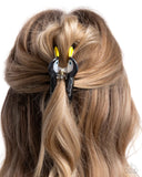 Paparazzi "Toucan Theme" Black Hair Clip Paparazzi Jewelry