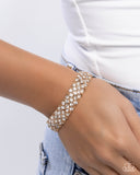 Paparazzi "Prismatic Perspective" Gold Bracelet Paparazzi Jewelry