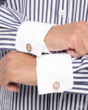 Paparazzi "Breaking Boundaries" Gold Cuff Links Paparazzi Jewelry