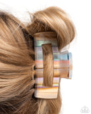 Paparazzi "Striped Showcase" Multi Hair Clip Paparazzi Jewelry
