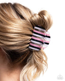 Paparazzi "Linear Legato" Pink Hair Clip Paparazzi Jewelry
