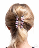 Paparazzi "Linear Legato" Pink Hair Clip Paparazzi Jewelry