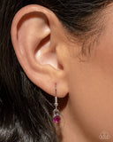 Paparazzi "Blossoming Belle" Pink Necklace & Earring Set Paparazzi Jewelry